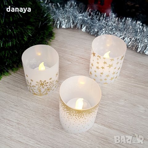 1842 Мини електронна Led свещ с мека светлина, снимка 5 - Декорация за дома - 30779477