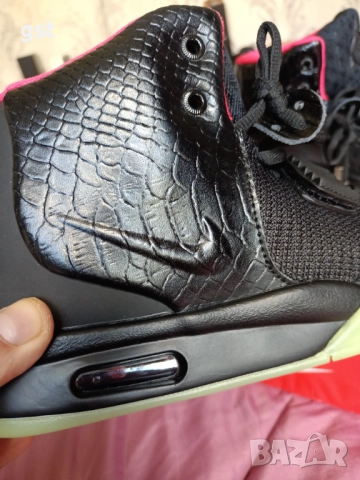 Редки Nike Yeezy 2 KW black Ръчна изработка Маратонки Кецове Дизайнерски , снимка 16 - Маратонки - 51758135