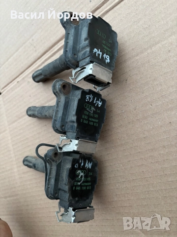 Запалителна Бобина за AUDI A3, A4, A6, 1.8T 2.7T, A8 3.7, 4.2/ 058 905 105 BERU 0 040 100 013, снимка 3 - Части - 52137337