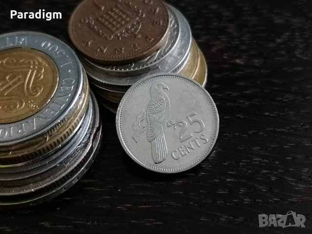 Монета - Сейшели - 25 цента | 2007г.