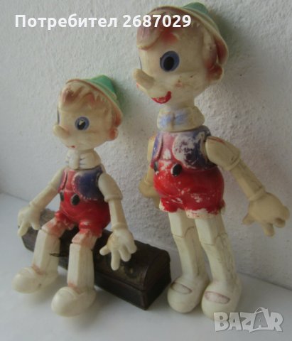 2 бр   Пинокио стара руска играчка, снимка 2 - Колекции - 29742183