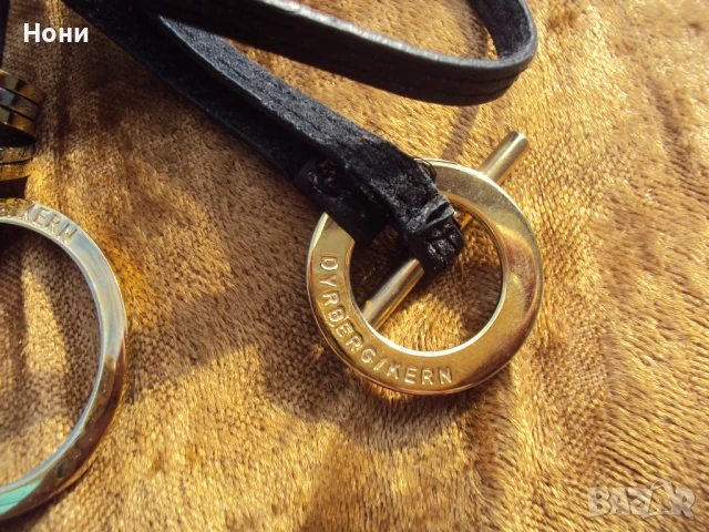 Дизайнерска гривна Dyrberg/kern с дълго колие което пада към гърдите, снимка 7 - Колиета, медальони, синджири - 51219681