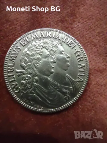 Уилям и Мери , 1988 г сребро, снимка 2 - Нумизматика и бонистика - 50211216