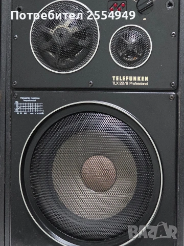 Telefunken TLX22/8 Professional, снимка 4 - Тонколони - 53878819