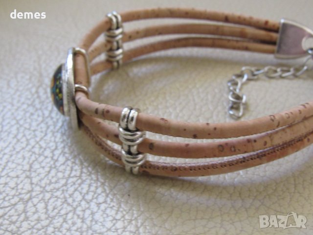 Гривна от корк, Португалия, снимка 5 - Гривни - 40015586