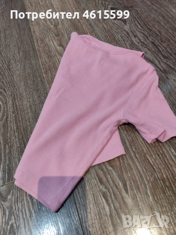 къса розова блузка , снимка 6 - Тениски - 53951429