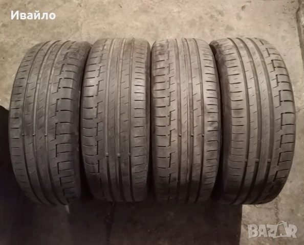 Продавам 4 броя Летни Гуми 205.55.16 дот 2019 Контентал 