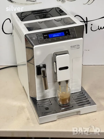 Кафемашина кафе автомат delonghı ELETTA cappuccino с гаранция, снимка 5 - Кафемашини - 51046624