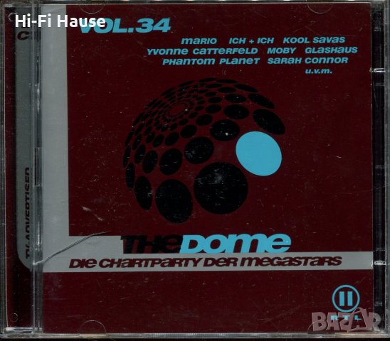 The Dome-Vol.-34,41,4,21,38,28,, снимка 1 - CD дискове - 36667660
