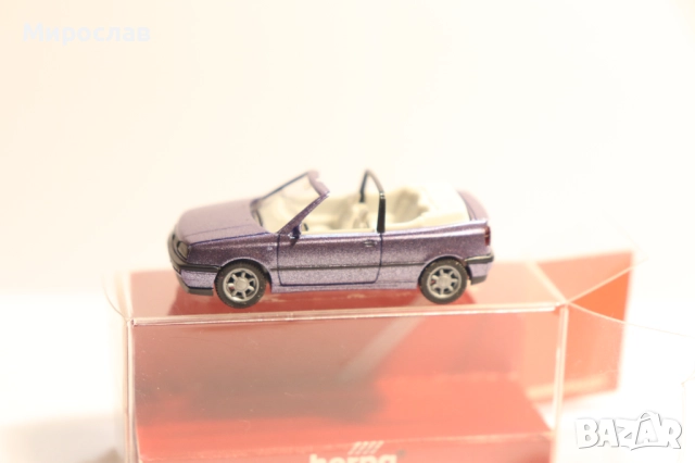 HERPA H0 1/87 VW GOLF 3 КОЛИЧКА КАМИОН МОДЕЛ, снимка 2 - Колекции - 51746135