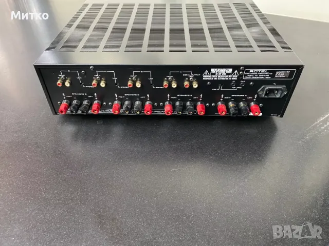 Усилвател Rotel RMB-1048, снимка 5 - Ресийвъри, усилватели, смесителни пултове - 47262153