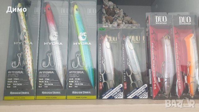 Оргинални воблери японски за лефери DUO, снимка 3 - Стръв и захранки - 37028559