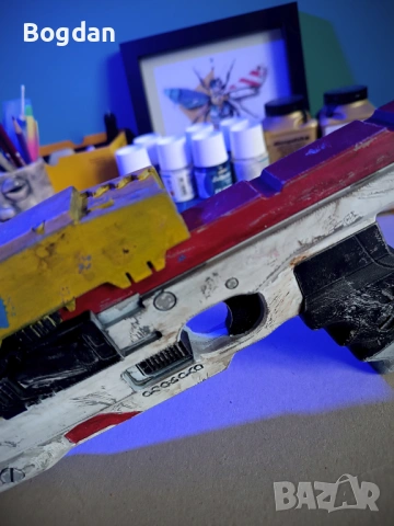 Cyberpunk 2077 Skippy Cosplay Косплей пистолет - реквизит, снимка 5 - Колекции - 54124557