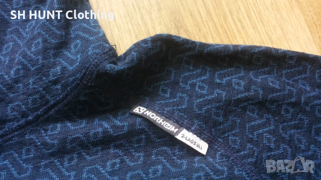 NORHEIM Thermo Underwear 55% Merino Wool размер M термо блуза 55% Мерино вълна - 1864, снимка 5 - Екипировка - 53090553