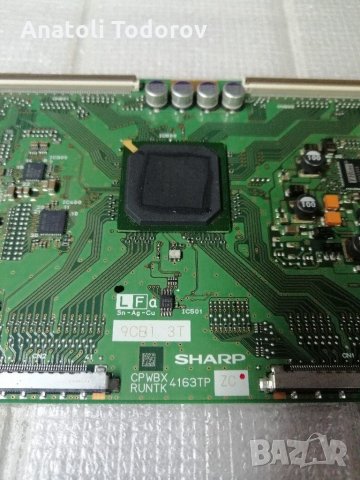 T-con Sharp CPWBX RUNTK 4163TP ZC , снимка 2 - Части и Платки - 31460307