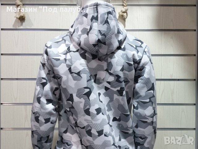 Нов мъжки камуфлажен суичър с качулка, снимка 12 - Суичъри - 30201286