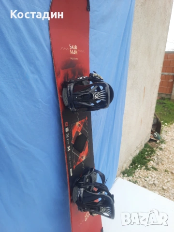 сноуборд  Salomon Wild Card +автомати 150см.  , снимка 7 - Зимни спортове - 53171036