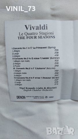 Vivaldi-Les Quatre Saisons, снимка 3 - Аудио касети - 42574308