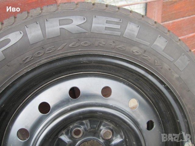 205/60R16 Pirelli p6 7мм гума единичка от резервна, снимка 2 - Гуми и джанти - 31487764
