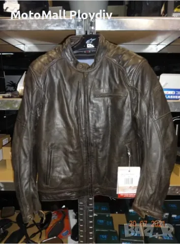 Ново ! Кожено мото яке Arma мото мотор чопър турист, снимка 3 - Аксесоари и консумативи - 49282481