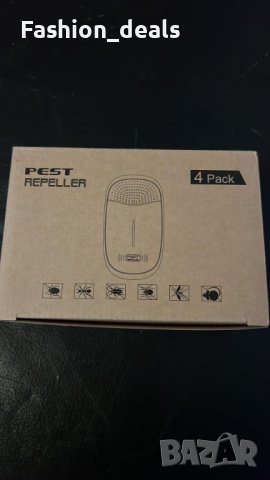 Нови 4 броя Ултразвуков уред отблъскващ вредители-комари, мишки, насекоми, снимка 8 - Други стоки за дома - 39854809