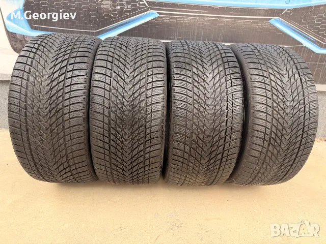 4бр.ВИСОКОСКОРОСТНИ ПОЧТИ НОВИ ЗИМНИ ГУМИ GOODYEAR ULTRAGRIP  255/35/21-7,3 mm DOT 16/24, снимка 14 - Гуми и джанти - 56097488