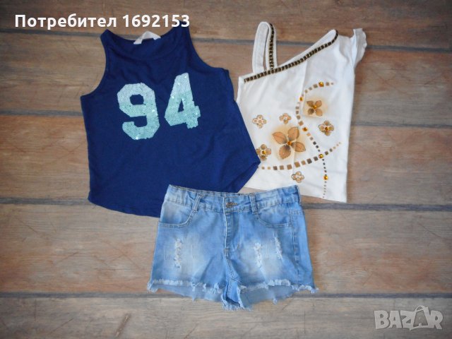 Лот oт 5 бр дрехи за момиче 6 - 10 год + подарък, снимка 6 - Детски комплекти - 31955424