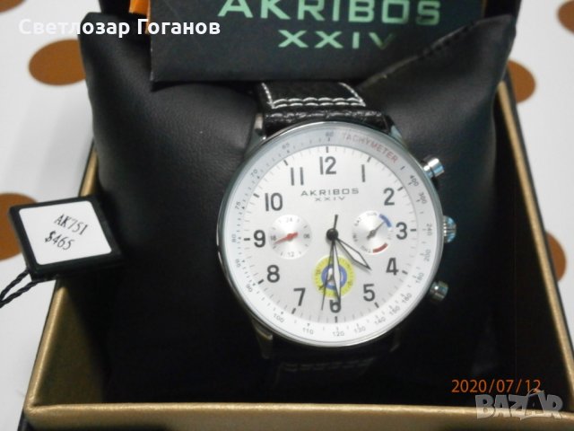 Мъжки часовник Akribos, снимка 1 - Мъжки - 29431992