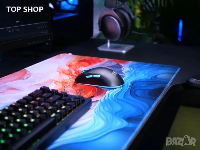 CHERRY XTRFY M68, ултра-лека безжична мишка за игри, 2,4 GHz RF, черна, снимка 2 - Клавиатури и мишки - 49420395