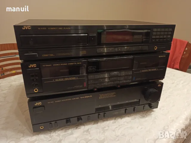 JVC CD Player и Касетен дек