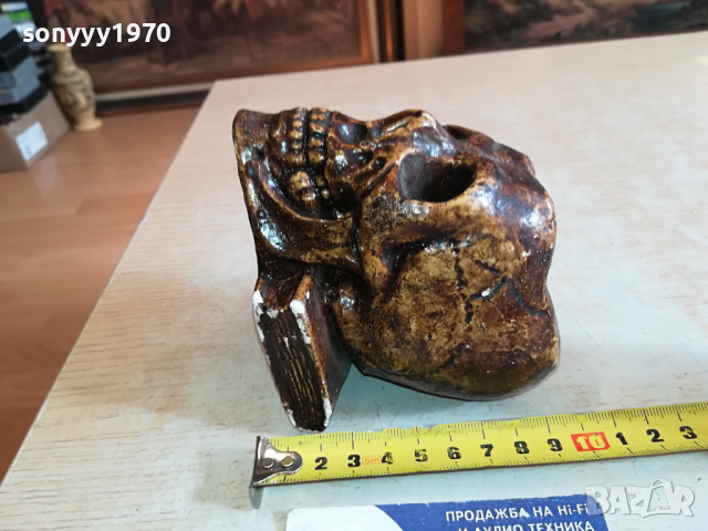 ЧЕРЕП ПЕПЕЛНИК 1503241603, снимка 17 - Антикварни и старинни предмети - 44779542