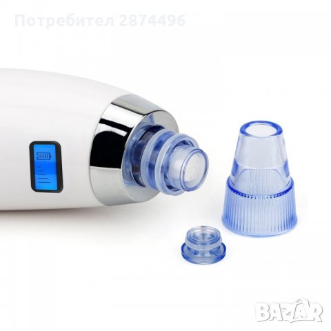Вакумен уред за почистване на лицето с дисплей, снимка 4 - Козметика за лице - 30927316