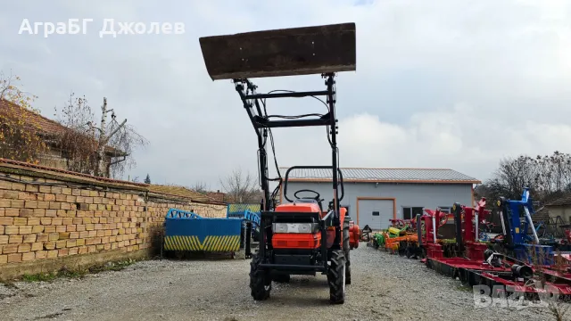 Японски трактор Kubota GL23 с челен товарач, 23 кс, 4x4, АграБГ Джолев, снимка 7 - Селскостопанска техника - 48318121