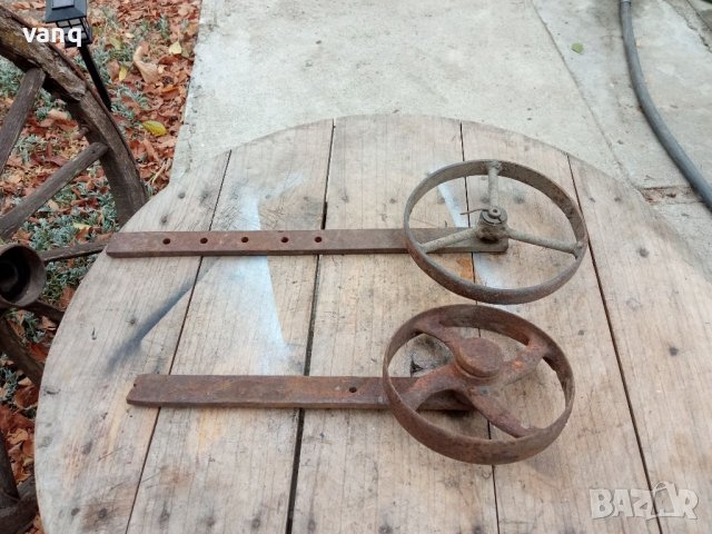 Старо ковано колело, снимка 4 - Антикварни и старинни предмети - 38639907