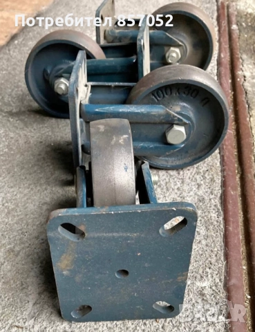 Чугунени колела, до 300кг