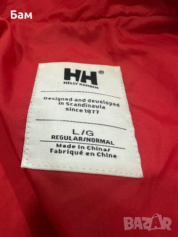 Оригинално мъжко изолационно яке Helly Hansen размер Л, снимка 6 - Якета - 52447014