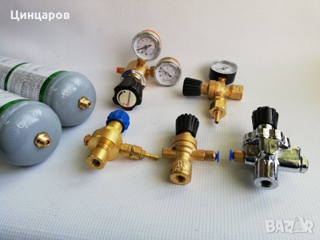 Аргон,коргон,азот,кислород 0,95л.бутилка еднократна.Регулатори за Аргон,въглерод,коргон, снимка 4 - Други машини и части - 31910354