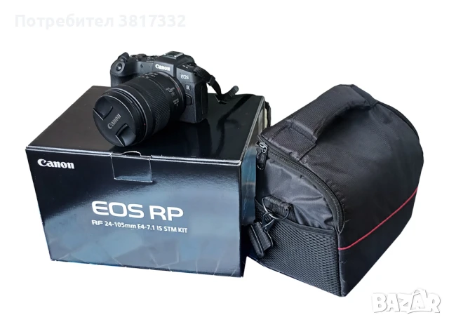 Canon EOS RP + RF 24-105mm IS STM – Full-frame комплект, снимка 2 - Фотоапарати - 50993953