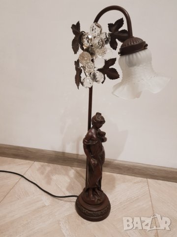 Стара холандска нощна лампа, снимка 4 - Антикварни и старинни предмети - 30054197