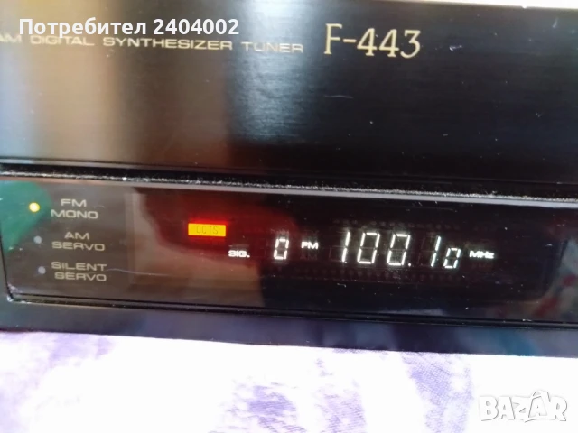 Тунер Pioneer F-443, снимка 4 - Ресийвъри, усилватели, смесителни пултове - 50758196