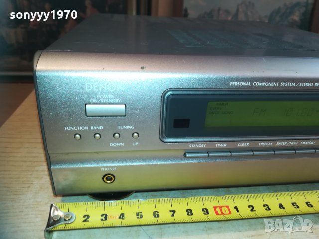 denon stereo receiver SWISS 0403211813, снимка 9 - Ресийвъри, усилватели, смесителни пултове - 32041105