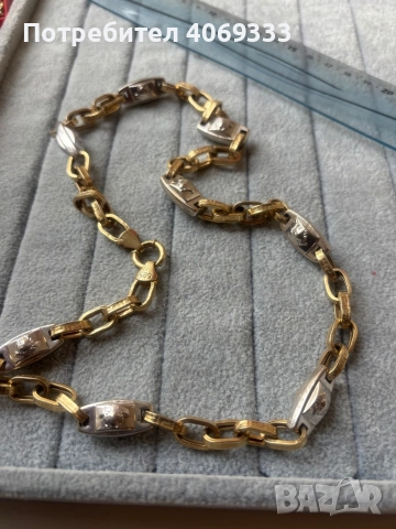 Златен ланец 25.35гр 14к 60см, снимка 6 - Колиета, медальони, синджири - 52854969