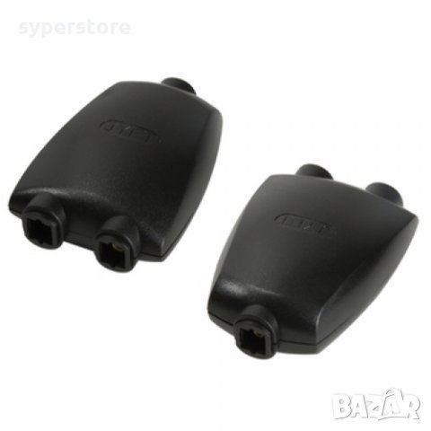 Преходник за оптичен кабел Toslink F - два Toslink F Logilink Adaptor AV Toslink F/2xF