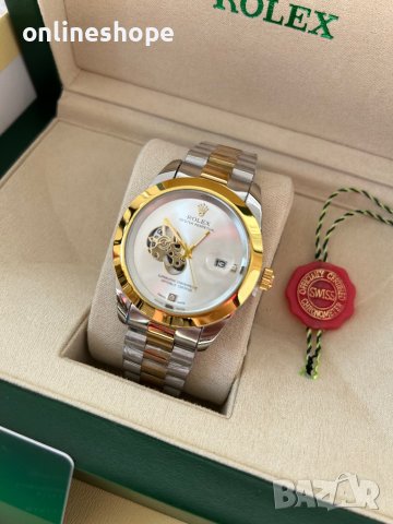Rolex Oyster Perpetual Мъжки Часовник с луксозна кутия и карта, снимка 2 - Мъжки - 44351454