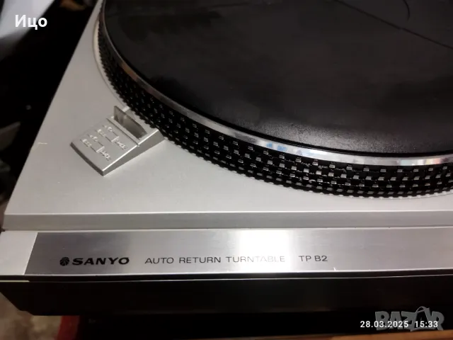 Sanyo TP-82 грамофон топ ., снимка 3 - Грамофони - 49680355