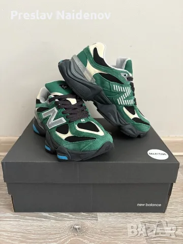 New Balance 9060 Team Forest Green, снимка 2 - Дамски ежедневни обувки - 56259644