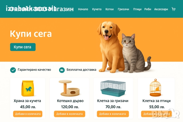 Изработка на онлайн магазин и поддръжка, снимка 2 - Изработка и миграция на сайт - 52100138