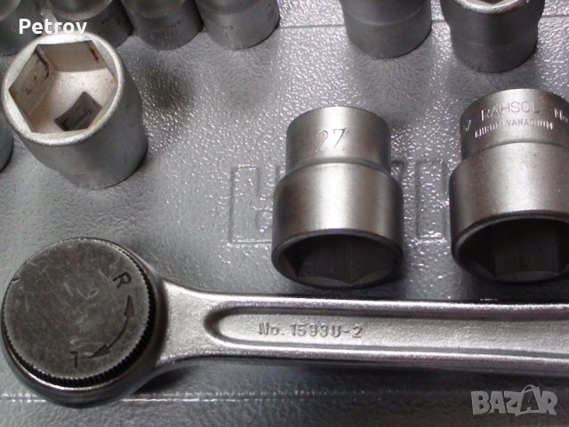 RAHSOL Germany - 1/2" PROFI Гедория !!! 100 % ORIGINAL RAHSOL Made in Germany !!! Вложки 10 - 32 mm , снимка 11 - Гедорета - 34112635