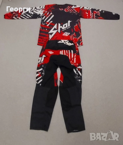 Екип и ръкавици за мотокрос Shot Race Gear M, снимка 4 - Аксесоари и консумативи - 52506821