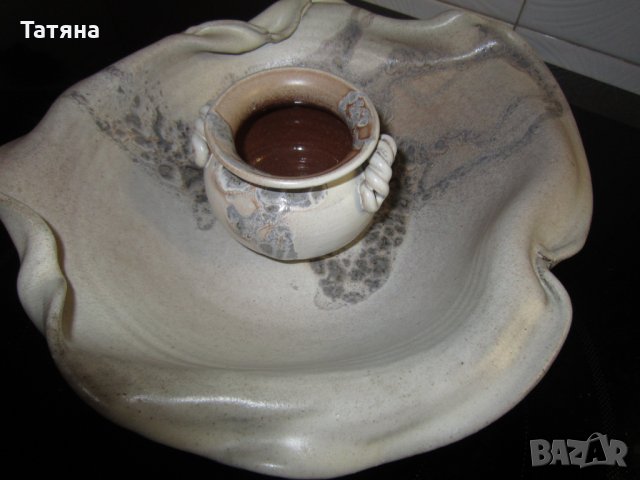 Авторска керамика - ПАНО;СЪДОВЕ:ВАЗИ и ЧАШИ, снимка 7 - Декорация за дома - 31419637
